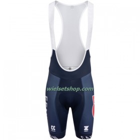Fietsbroek Kort met Bretels 2022 Alpecin-Fenix - Blauw